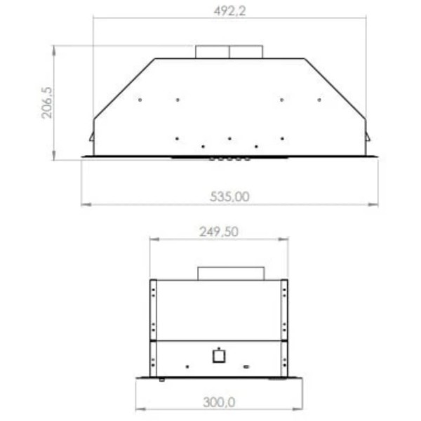 Фото - Витяжка декоративна Kumtel DU6-31W WHITE
